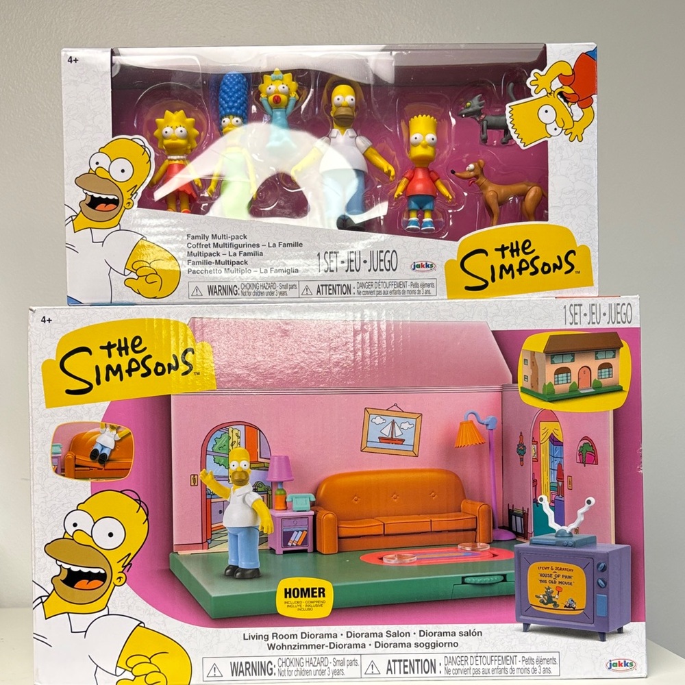 The Simpsons Family Playset
